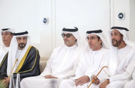 هزاع بن زايد يحضر حفل استقبال بمناسبة أفراح الشامسي