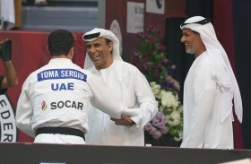 محمد بن ثعلوب يشيد بدعم هيئة الرياضة والأولمبية ومجلس أبو ظبي