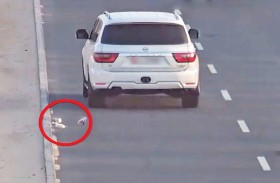 شرطة أبوظبي: 1000 درهم مخالفة رمي المخلفات من المركبات