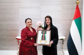 رئيس الدولة يمنح سفيرة جمهورية مالطا وسام الاستقلال من الدرجة الأولى