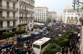 انتشار للشرطة في العاصمة الجزائرية في ذكرى الحراك 