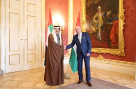 رئيس المجر يستقبل رئيس المجلس الوطني الاتحادي .. ويؤكد الحرص على تعزيز العلاقات الثنائية بين البلدين