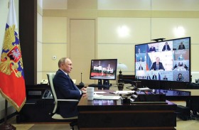 بوتين: على الدول غير الصديقة دفع ثمن الغاز بالروبل من اليوم