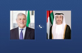 عبدالله بن زايد ونائب رئيس الوزراء وزير الخارجية والتعاون الدولي الإيطالي يبحثان هاتفيا العلاقات الإستراتيجية والتطورات الإقليمية