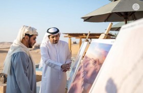 حمدان بن زايد يفتتح «منتجع بطين ليوا» في منطقة الظفرة