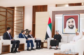 خالد بن محمد بن زايد يلتقي الرئيس التنفيذي لمؤسسة «نوبنك» للخدمات المالية والمصرفية الرقمية