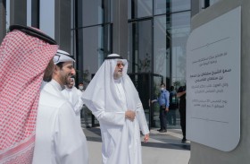 ولي عهد الشارقة يفتتح مركز استكشاف مسار في ضاحية السيوح 