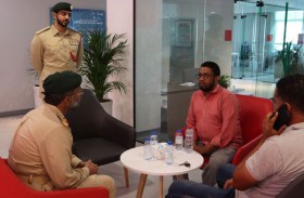 مركز شرطة الخوانيج يلتقي المتعاملين ضمن مبادرة «سعادتنا من سعادتكم»