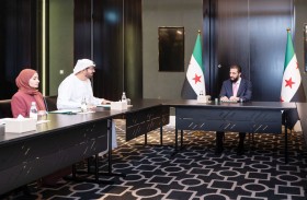 الرئيس السوري يطلع على منظومة العمل الحكومي في الإمارات