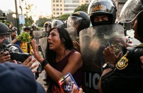 صدامات بين متظاهرين وقوات الأمن في البيرو