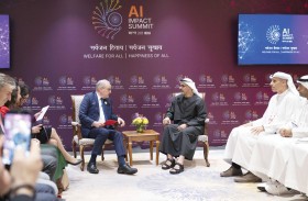 ولي عهد أبوظبي يلتقي رئيس الاتحاد السويسري‎ ‎