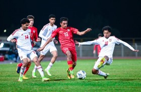 أبيض الناشئين يواجه فلسطين في بطولة غرب آسيا
