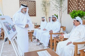 حاكم عجمان يستضيف خاتمي القرآن من مركز حميد بن راشد على مأدبة إفطار