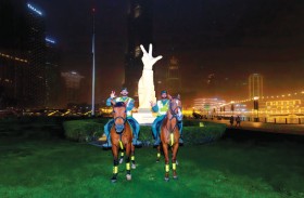 خيالة شرطة دبي تُسير 790 دورية في مختلف المناطق خلال النصف الأول