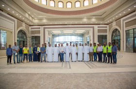 الشارقة لإدارة الأصول تتفقد سير الأعمال في سوق الجبيل والمواشي بالذيد