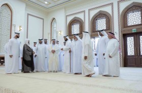 حاكم الشارقة يفتتح مسجد الطياري في دبا الحصن