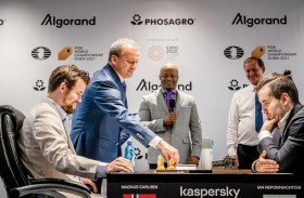 اليوم الثاني من بطولة العالم للشطرنج المقامة في إكسبو 2020 دبي