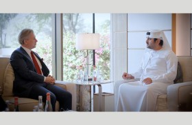 مكتوم بن محمد يلتقي المدير التنفيذي لشركة «كارتييه» العالمية
