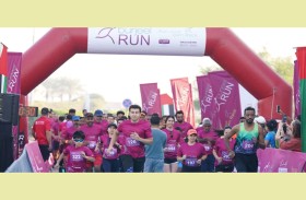 تحدي برجيل للجري يشهد مشاركة مجتمعية 