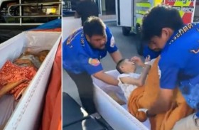 استيقاظ سيدة داخل تابوت قبل حرق جثمانها