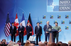 مجموعة السبع تتعهد بدعم عسكري طويل الأمد لأوكرانيا