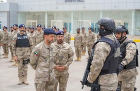 مدير المهام الخاصة في شرطة أبوظبي يتفقد جاهزية ق7