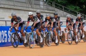 منتخب الدراجات يشارك في كأس آسيا للمضمار بتايلاند