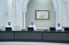 ولي عهد الشارقة يترأس اجتماع المجلس التنفيذي