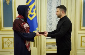 ريم الهاشمي تترأس وفد دولة الإمارات في زيارة رسمية إلى أوكرانيا 
