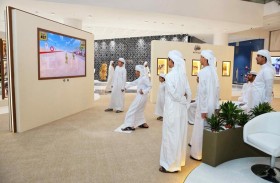 منصة تفاعلية لمركز حمدان بن محمد لإحياء التراث بـمعرض أبوظبي للصيد والفروسية