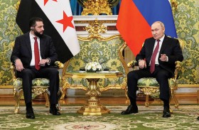 الشرع يتعهد لبوتين باحترام الاتفاقات السابقة 