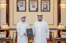 محمد الشرقي يستقبل أمين عام مجلس دبي الرياضي