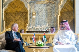 عمار النعيمي يستقبل وزير خارجية كوستاريكا