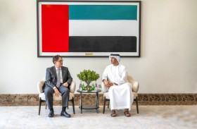 سعيد الهاجري يستقبل النائب الأول لوزير شؤون مجلس الوزراء في منغوليا