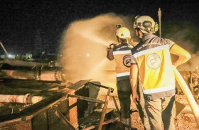 انفجار في خط للغاز بالقرب من دمشق 