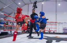 منافسات قوية في الريشة الطائرة والمواي تاي ببطولة الشيخ منصور بن زايد«الوثبة 2026»