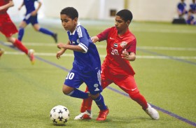 تألق النصر وشباب الأهلي في بطولة مجلس دبي الرياضي لأكاديميات كرة القدم 