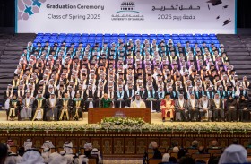 سلطان بن أحمد القاسمي يشهد حفل تخريج دفعة ربيع 2025 من جامعة الشارقة
