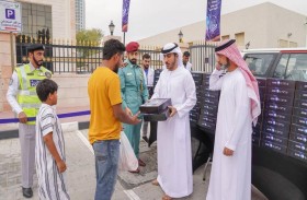 شرطة عجمان تنفذ مبادرة «كسر الصيام» بالتعاون مع أبوظبي الإسلامي