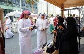 إبداعات محلية ناشئة تتألق في سوق أسبوع دبي للتصميم