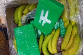 8 أطنان كوكايين في حاوية موز