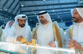 عبدالله بن سالم القاسمي يشهد انطلاق فعاليات النسخة الـ 51 من معرض الشرق الأوسط للساعات والمجوهرات 