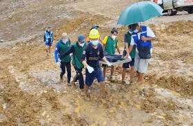 31 قتيلا بانزلاق تربة في بورما 