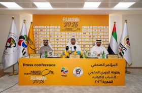 2338 لاعباً ولاعبة يمثلون 93 دولة في الدوري العالمي لشباب الكاراتيه «الفجيرة 2026»