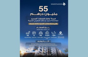 55 مليون درهم قيمة «وقف العطاء» الجديد لمؤسسة حميد بن راشد النعيمي الخيرية