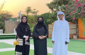 وفد من مجلس سيدات أعمال عجمان يزور مجموعة غراسيا الزراعية 