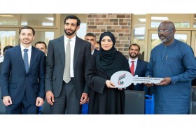 رئيس ليبيريا يفتتح مستشفى الإمارات في مقاطعة غباربولو 