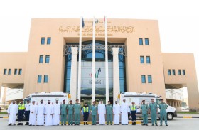 قائد عام شرطة رأس الخيمة يشيد بهوية الإسعاف الوطني الجديدة