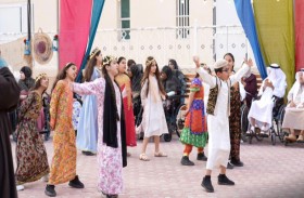 الجامعة القاسمية تحتفي بليلة النصف من شعبان بمشاركة كبار السن والأطفال في أجواء تراثية مميزة