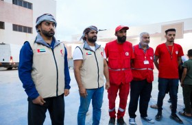 فريق الهلال الأحمر يواصل جهوده الإغاثية في درنة الليبية